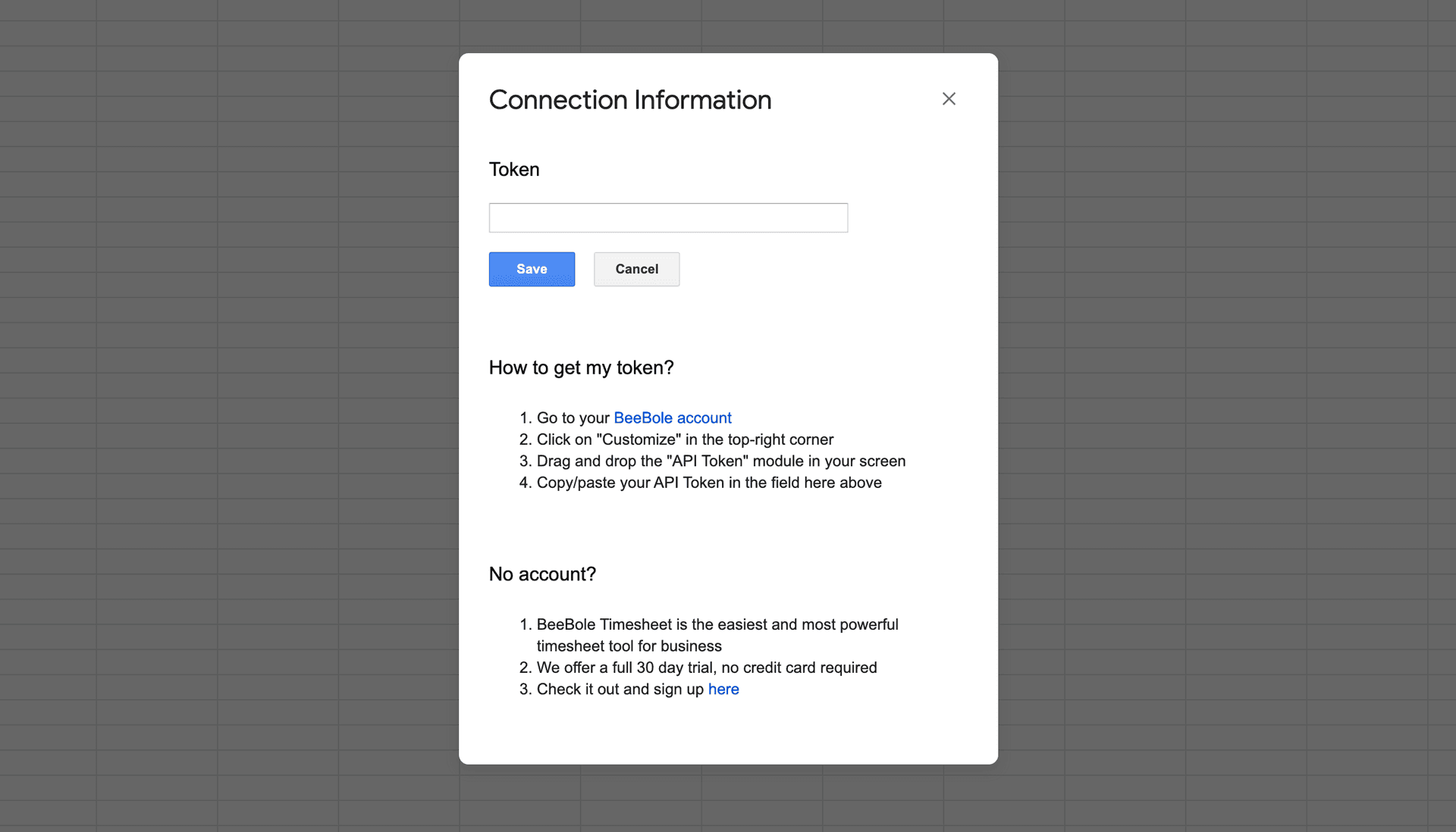 Google Sheets add-on